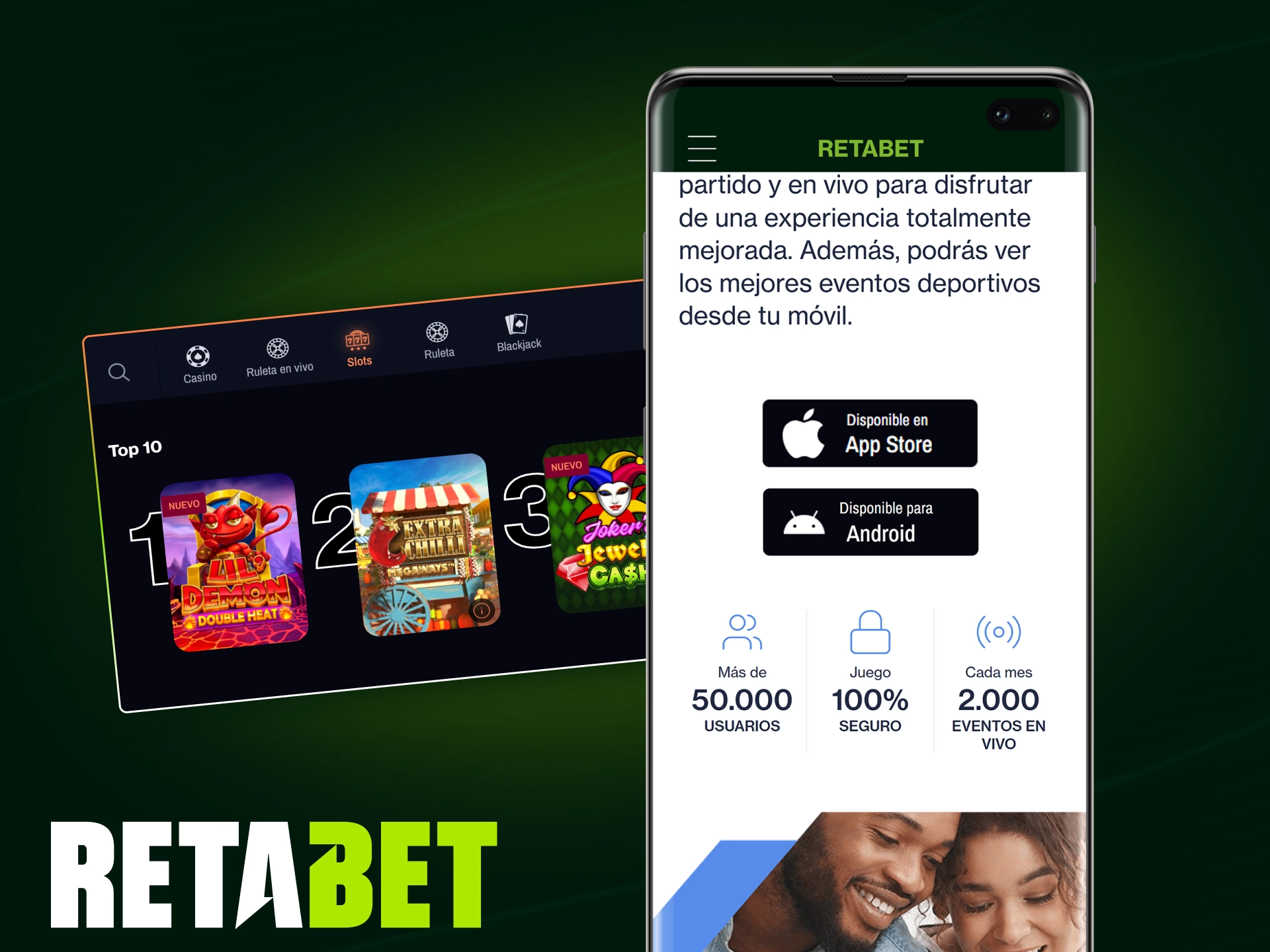 Nuevas funciones y mejoras en la app oficial Retabet para Perú en 2025.