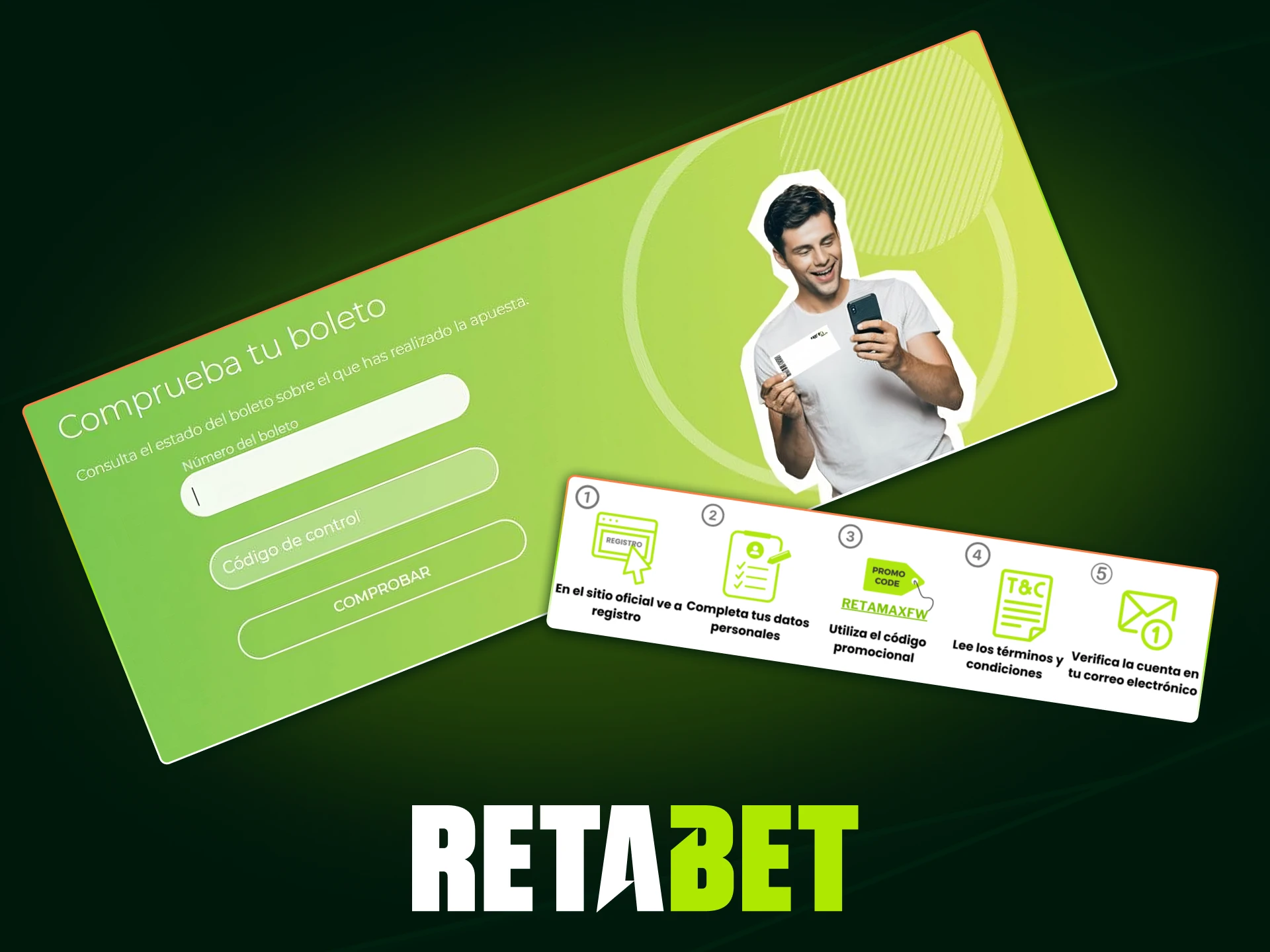 Requisitos para liberar el bono de código promocional en Retabet con apuestas y plazos.