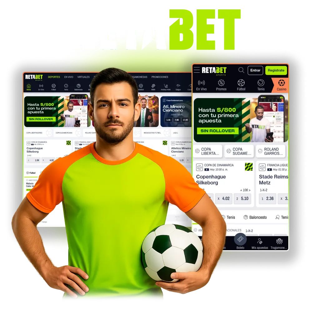 Accede al sitio oficial de apuestas Retabet y comienza a jugar hoy.